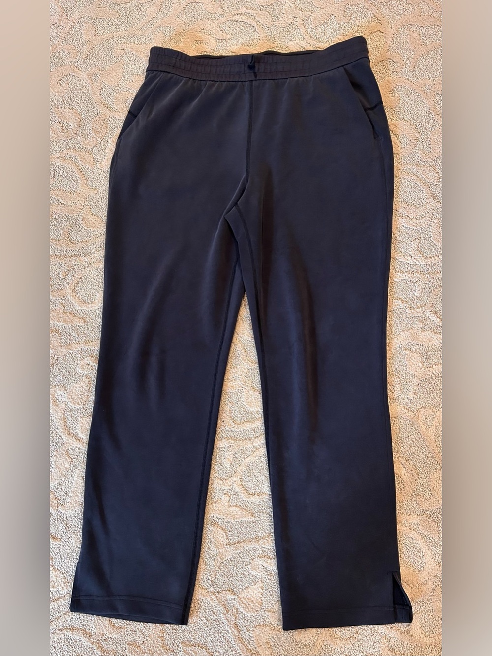 Lululemon Classic Black Pull-On Straight Leg Pants